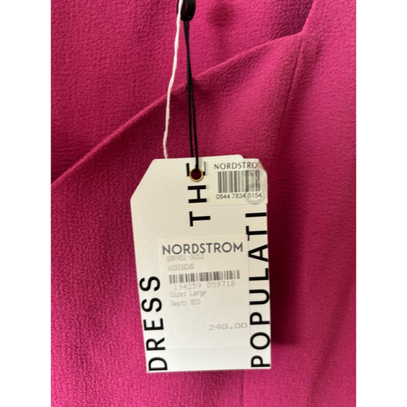 Dress The Population Gown Size L Pink - Picture 2 of 5